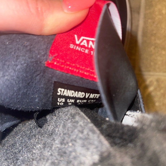 Vans Black and White Checkered Boots - Picture 8 of 8